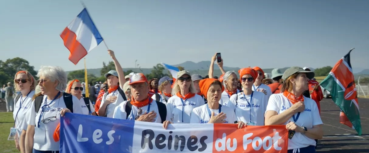 « Les Reines du foot ».